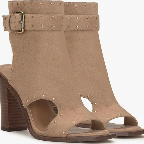 BRAND NEW JESSICA SIMPSON ROCHDALE OPEN TOE BOOTIE - Picture 4 of 15